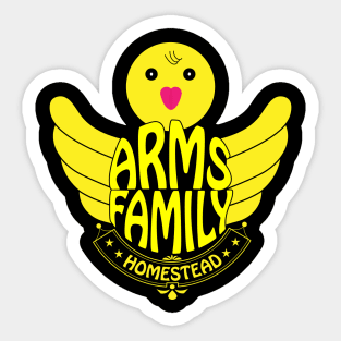 Arms Family Homestead Happy Animals Sticker